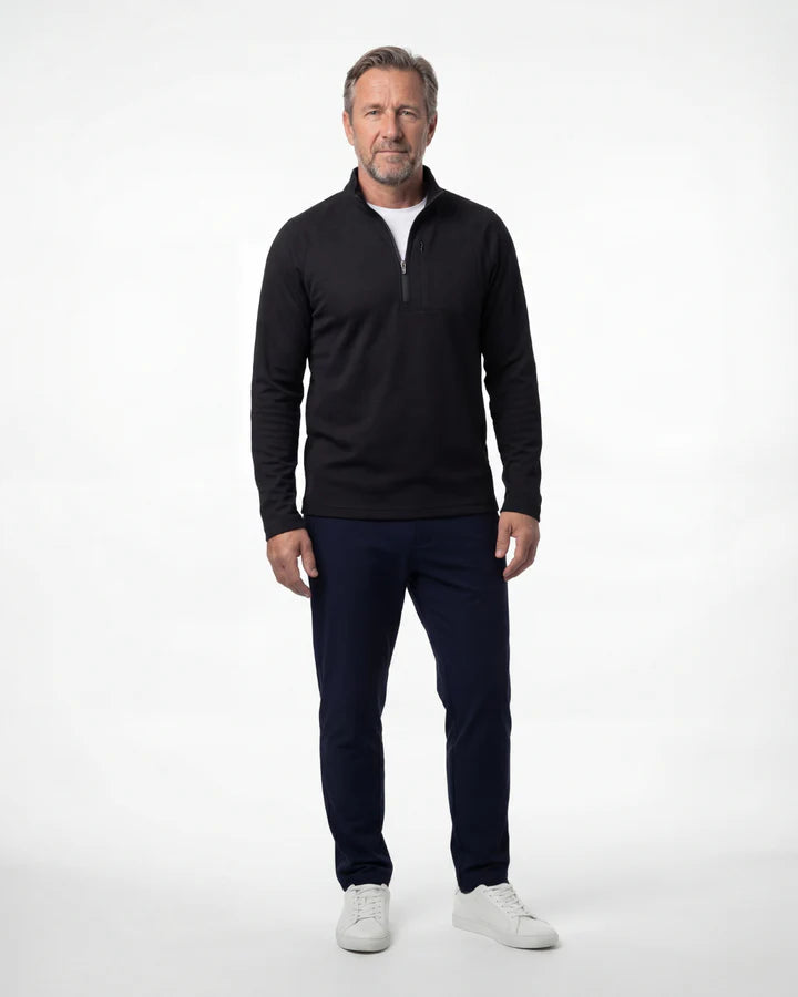 The Court Pullover - Black