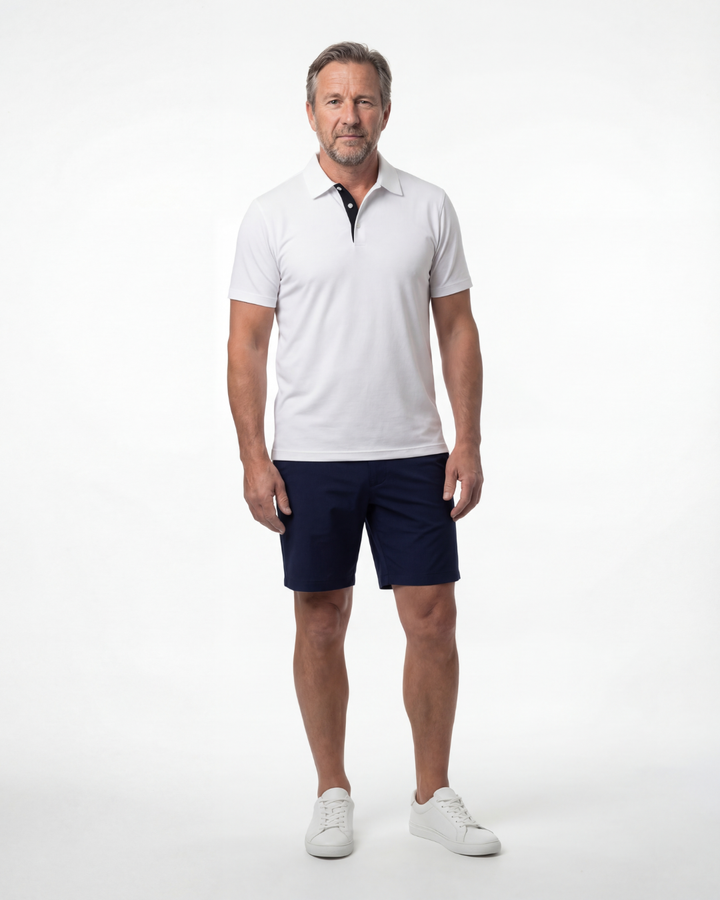 The Court Polo - White