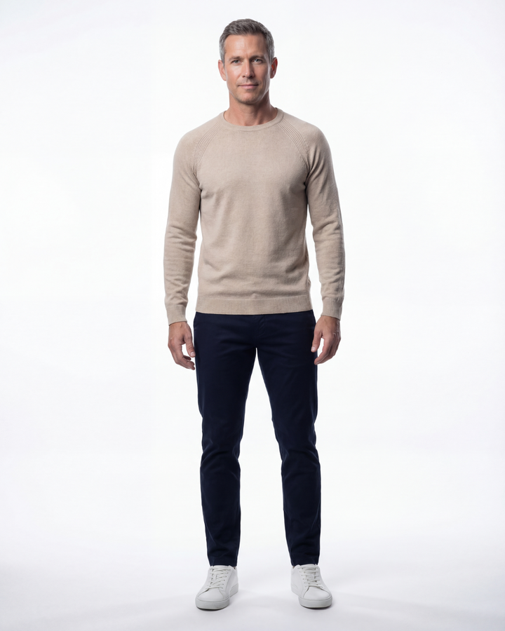 The Club Knit - Beige