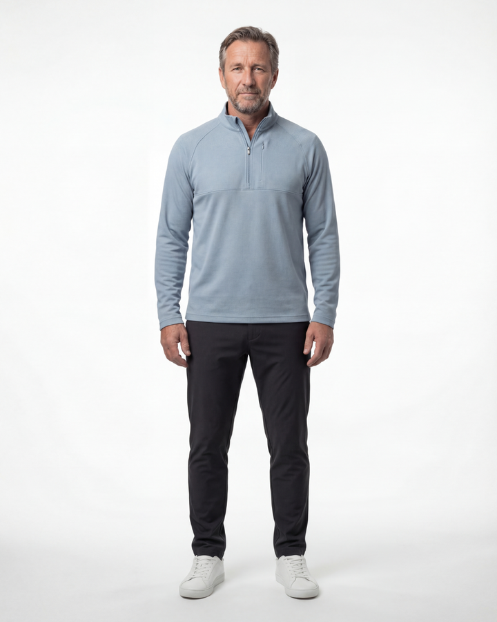 The Court Pullover - Light Blue