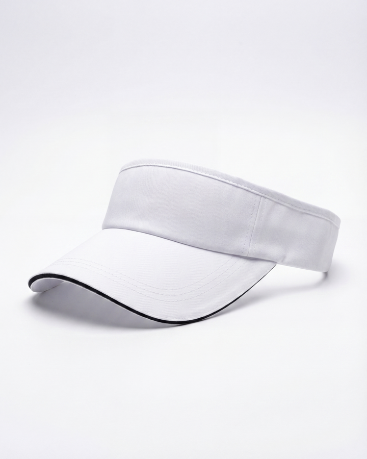 The Court Visor - White