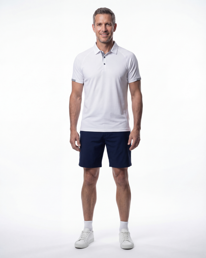 The Match Polo - White