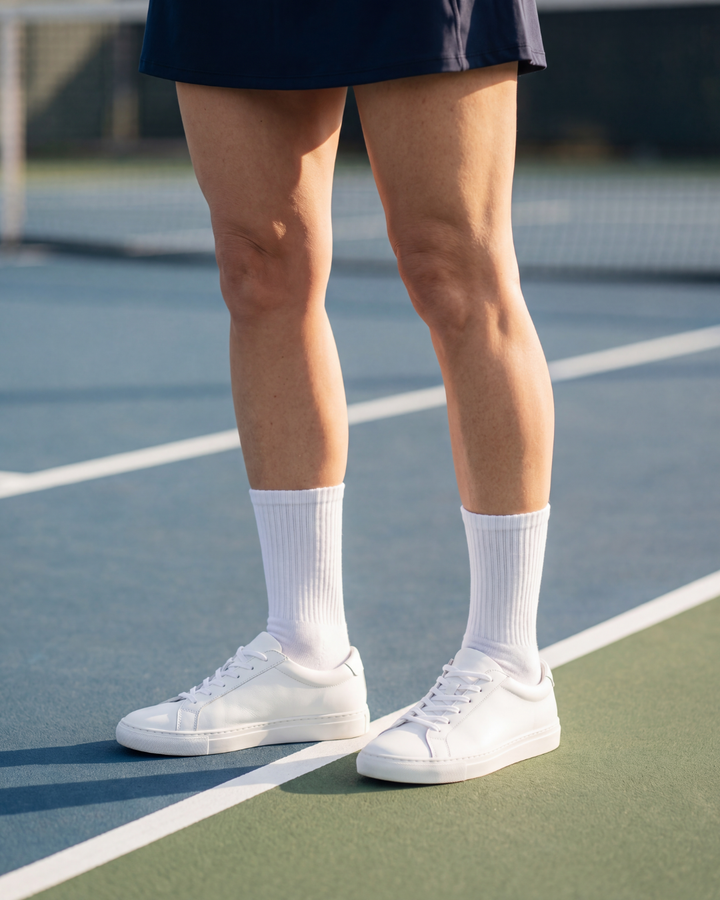 The Court Socks - 10 Pack - White and Black