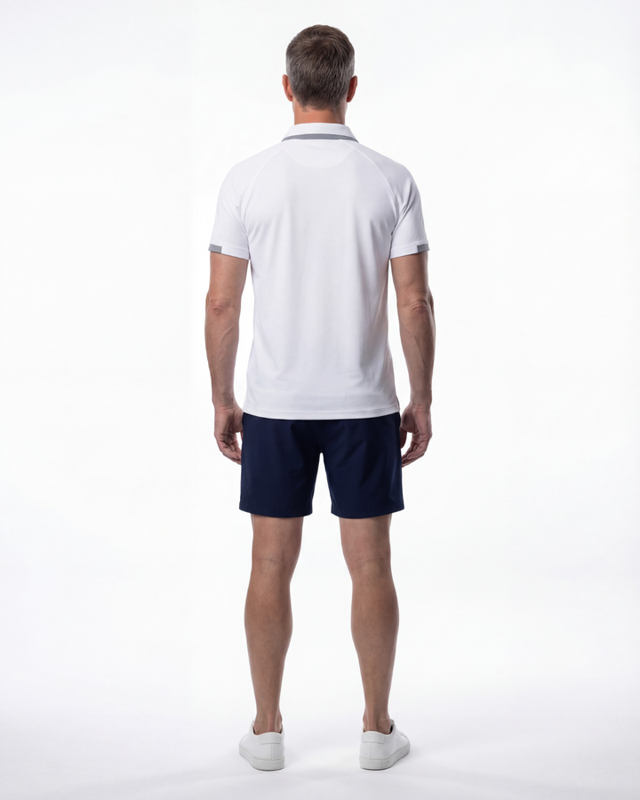 The Match Polo - White
