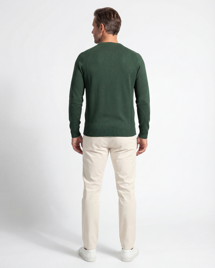 The Club Knit - Forest Green