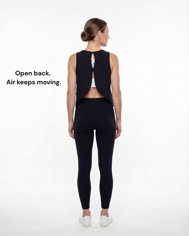 The Breezy Tank - Black