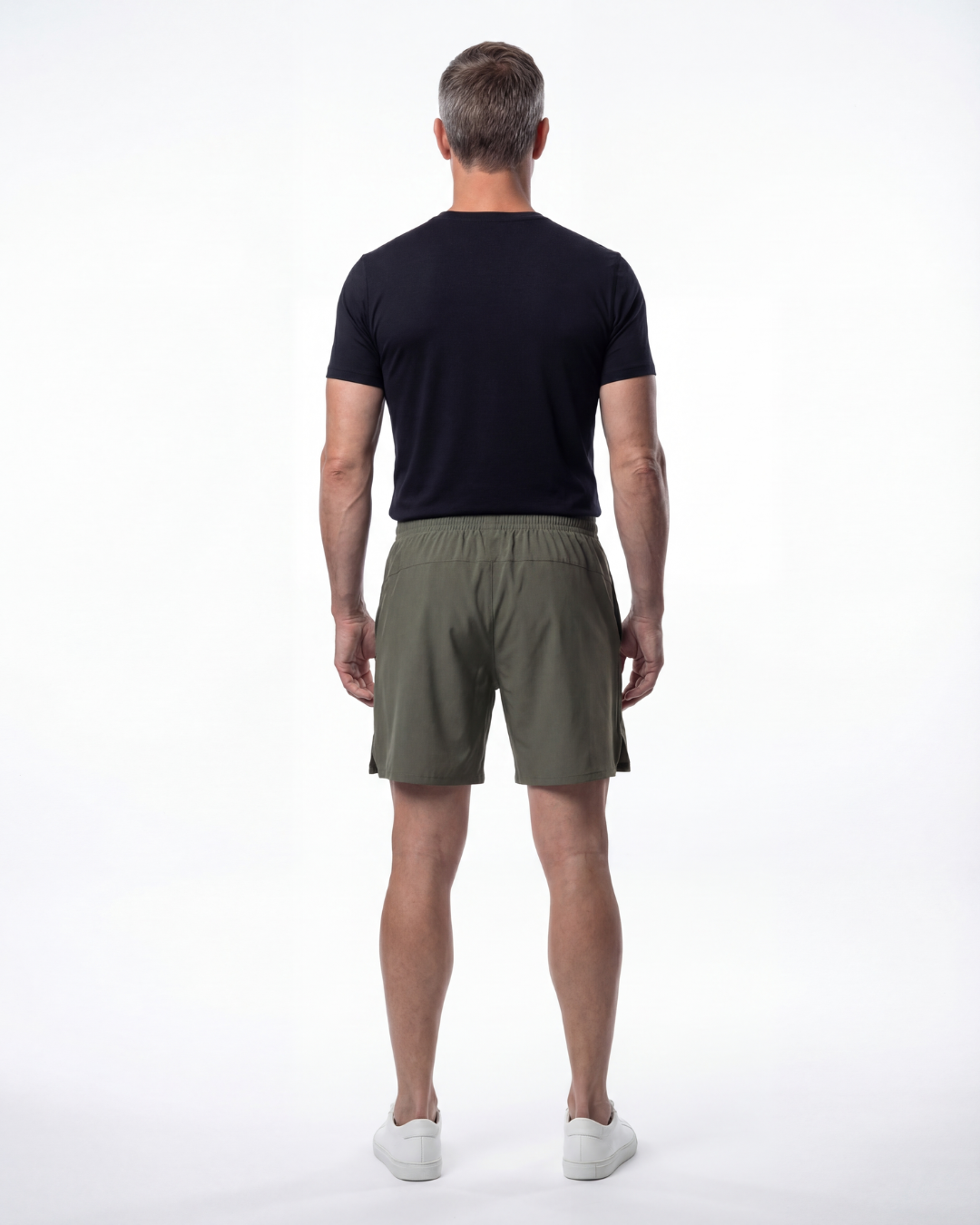 The Court Short - Olive Green