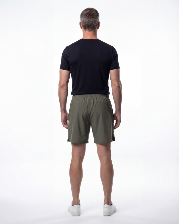 The Court Short - Olive Green