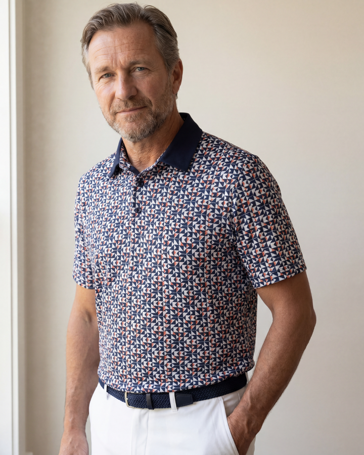 The Fairway Polo - Mosaic