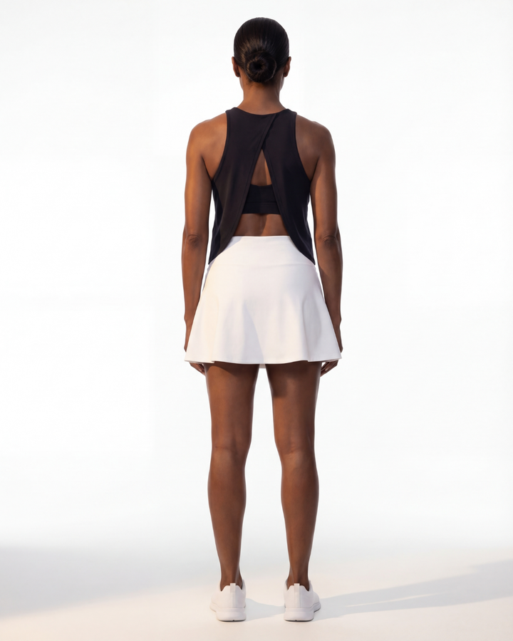 The Court Skort - White