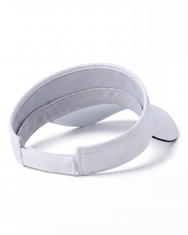 The Court Visor - White