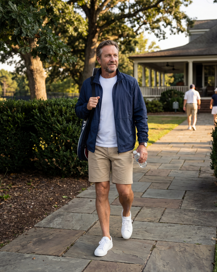 The Sun Court Jacket - Navy