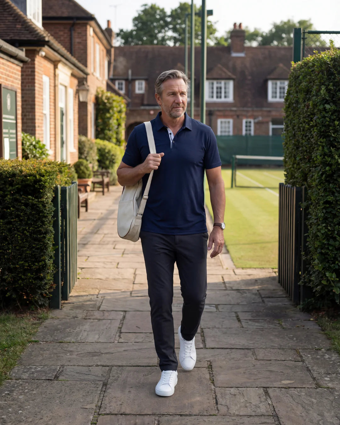 The Court Polo - Navy