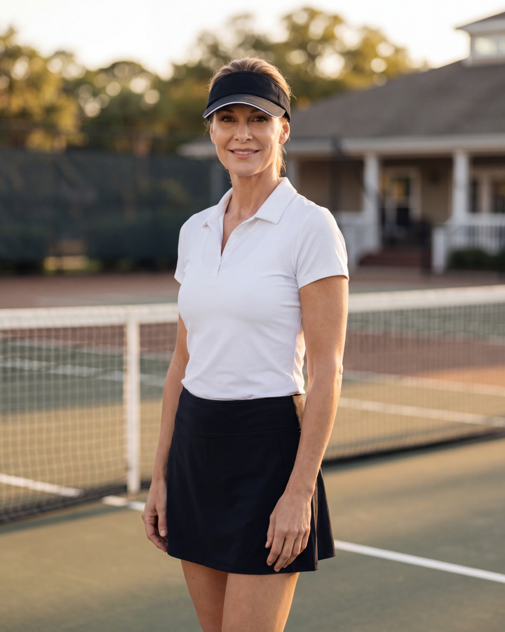 The Court Visor - Black