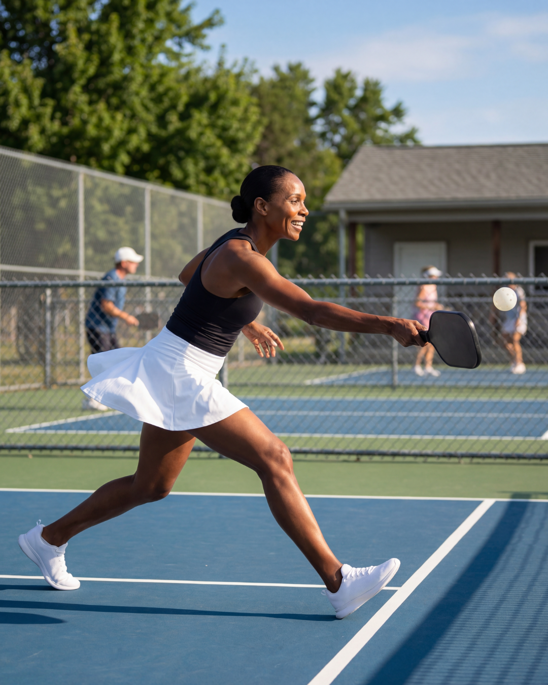 The Court Skort - White
