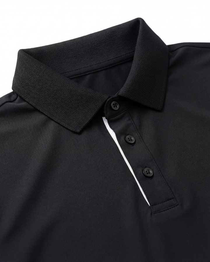 The Court Polo - Black
