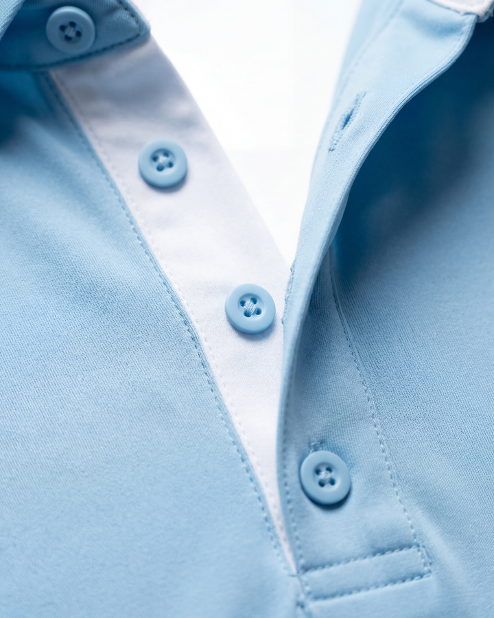 The Court Polo - Light Blue