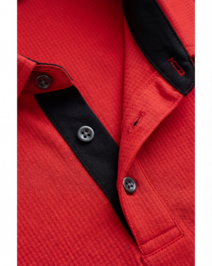 The Match Polo - Red