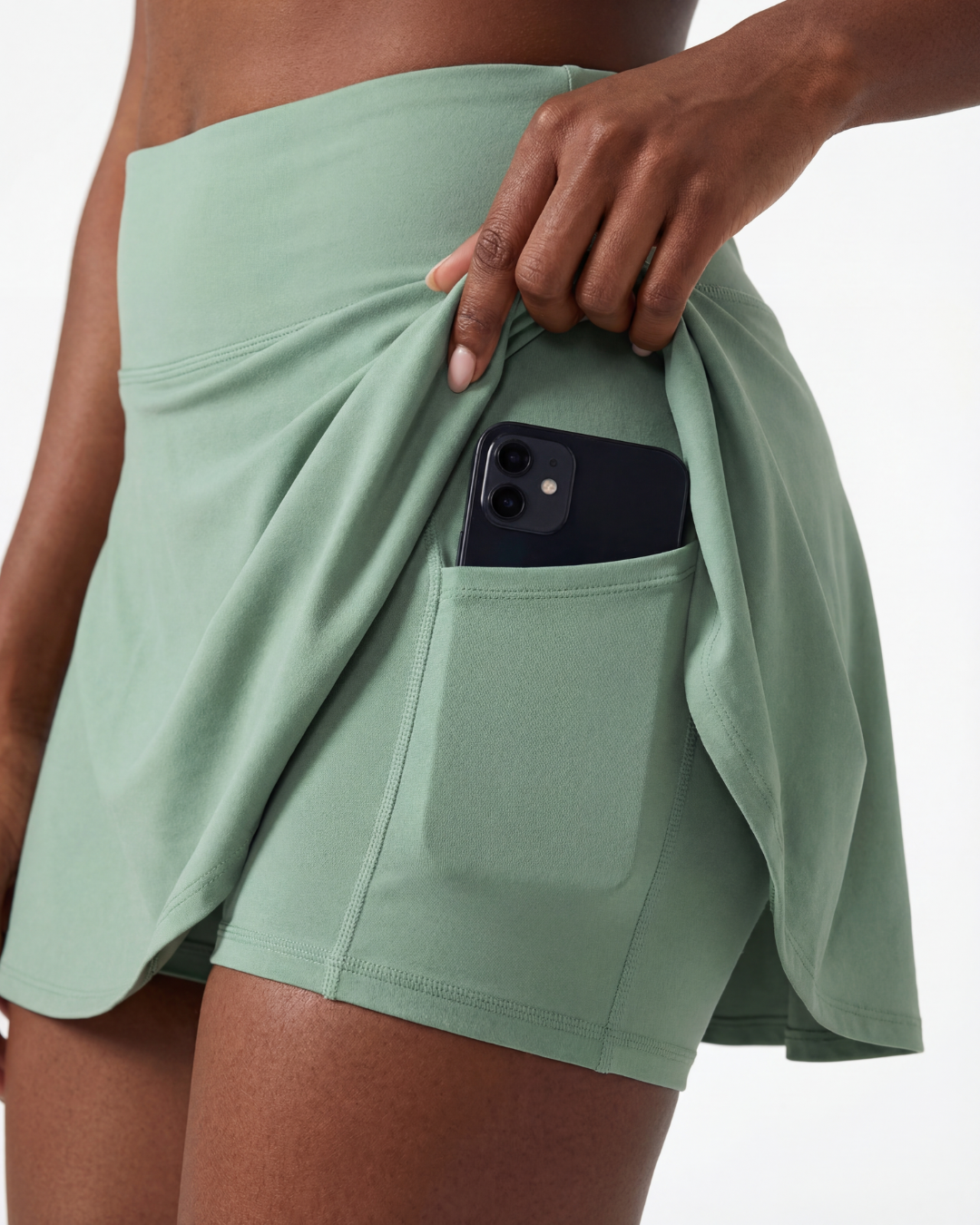 The Court Skort - Sage Green