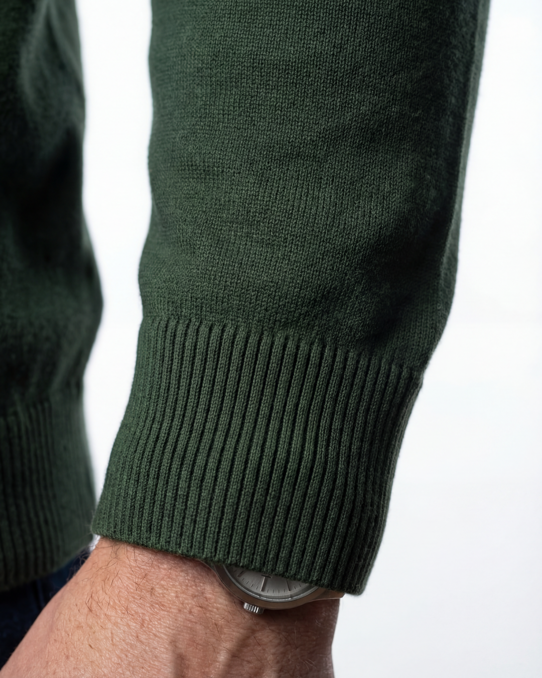 The Club Knit - Forest Green