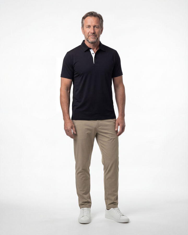 The Court Polo - Black